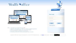
                            2. Client Login Panel | Mutual fund software - My-eoffice - My E Office Advisor Portal
