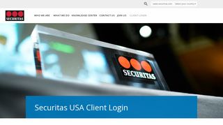 
Client Login | Security Services | Security Guards & Officers | Securitas ...
