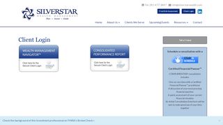 
                            9. Client Login | SilverStar Wealth Management, Inc. - Silverstar Portal