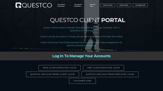 
Client Portal - Questco
