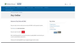 
                            3. Client Services: Pay Invoices Online with NRAI - Nrai Portal