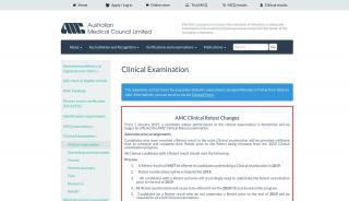 
                            5. Clinical Examination - Australian Medical Council - Amc Candidate Portal
