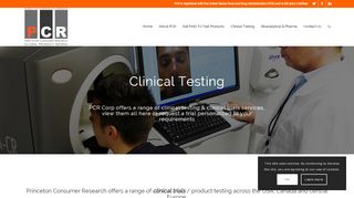 
                            6. Clinical Testing - Princeton Consumer Research - Princeton Consumer Research Portal