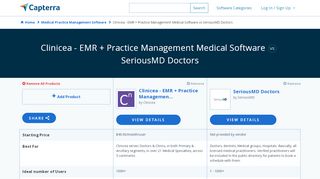 
                            4. Clinicea - EMR + Practice Management Medical Software vs ... - Clinicea Login