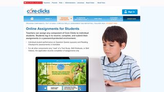
                            7. Close Reading Activities | Using Core Clicks Student View - Core Clicks Student Portal