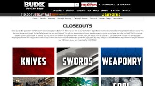 
                            4. Closeouts - BUDK.com - Budk Wholesale Sign In