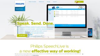 
                            6. Cloud dictation solution - Philips SpeechLive - Cloud Dictation Portal