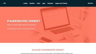 
                            9. Cloud Password Reset - Rising Software - Auralia And Musition Portal