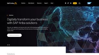 
Cloud Solutions for Procurement, Supply Chains & More | SAP ...
