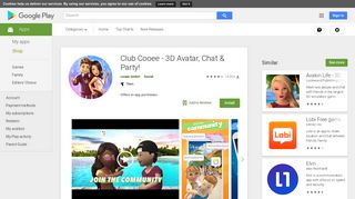 
                            4. Club Cooee - 3D Avatar, Chat, Party & Make Friends - Apps ... - Pt Clubcooee Com Portal