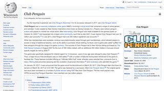
                            5. Club Penguin - Wikipedia - Support Clubpenguin Com Portal