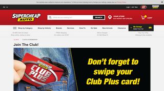 
                            3. Club Plus Membership | Supercheap Auto - Super Cheap Club Plus Portal