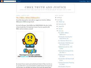 CMKX Truth and Justice: The CMKX 1 Million Millionaires