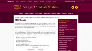 CMU Email | Central Michigan University - Portal Cmich Edu Portal