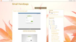 
                            7. Coach Intersourcing Login - Small Handbags - Intersourcing Portal