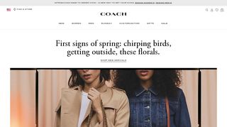 
                            4. COACH® Official Site - Coach Factory Outlet Portal Page