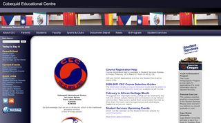 
                            9. Cobequid Educational Centre - Gnspes Portal