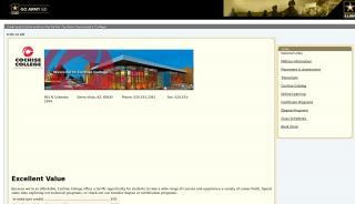 
                            8. Cochise Community College - GoArmyEd - Cochise College Portal