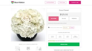 
Coco Chanel by Not Just Flowers - BloomNation  
