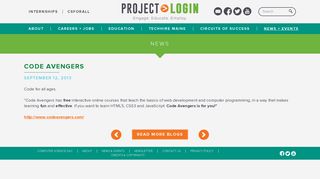 
                            3. Code Avengers - Project Login - Code Avengers Portal