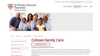 
                            1. Cohoes Family Care - St. Peter's Health Partners Medical Associates - Cohoes Family Care Patient Portal