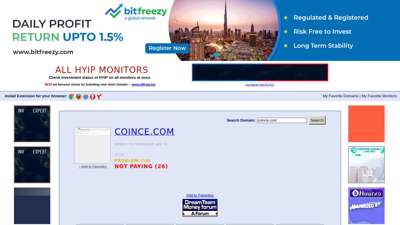 coince.com - All HYIP Monitors .com