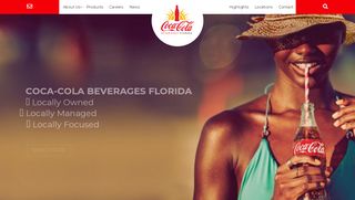
Coke Florida - Coca-Cola Beverages Florida Homepage
