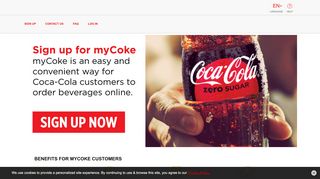 
                            5. Coke - Welcome | myCoke.com - Coca Cola Refreshments Employee Portal