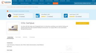 COL Campus - eLearning Industry - Colcampus Login