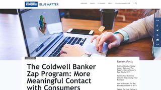 
Coldwell Banker's New Zap Program | New Jersey | Coldwell ...  
