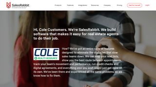 
                            6. Cole Realty Resource | SalesRabbit - Cole Realty Resource Portal