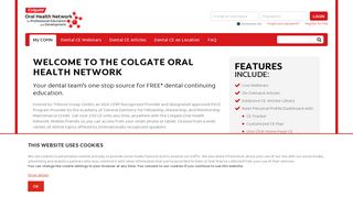 
                            5. Colgate Oral Health Network - Free Dental Continuing ... - Colgate Oral Health Advisor Portal
