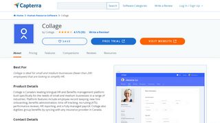 
                            5. Collage Reviews and Pricing - 2020 - Capterra - Collage Hr Portal
