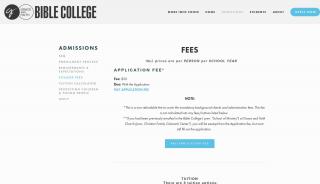 
                            8. College Fees — Grace and Faith Bible College - Grace Bible College Student Portal
