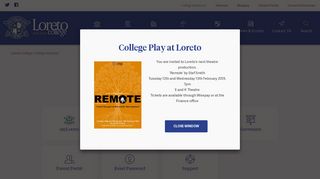 
                            4. College Intranet - Loreto College - Loreto Parent Portal