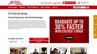 
                            6. Colleges in Colorado Springs | CTU Colorado Online College - Colorado Technical University Virtual Campus Online Portal