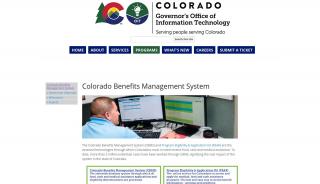 
                            4. Colorado Benefits Management System - Colorado Governor's Office ... - Cbms Web Portal