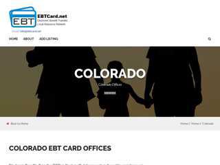 Colorado EBT Card Information: Balance, Application, EBT ...