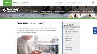 
                            8. ColorSuite Online Banking Services | Norway Savings Bank - Norway Savings Bank Online Banking Portal