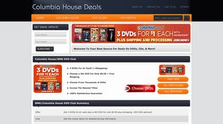 
                            2. Columbia House DVD Club - Columbia House Deals - Columbia House Portal