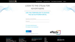 
                            2. Comcast AdDelivery - Comcast Ad Delivery Portal