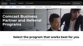 
                            3. Comcast Business Partner Program - Xfinity - Comcast Authorized Dealer Portal