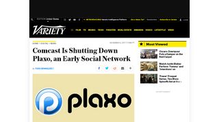 
                            6. Comcast Is Shutting Down Plaxo, an Early Social Network ... - Www Plaxo Com Login