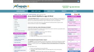 
                            5. Come funziona l'area clienti MyWind e l'app di Wind | Segugio.it - Wind Area Clienti Portal