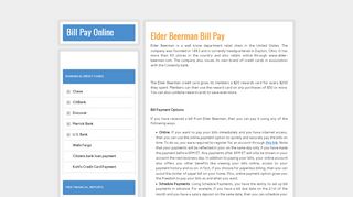 
                            7. Comenity.net/Eldereerman | Elder-Beerman credit card Bill Pay - Elder Beerman Credit Card Payment Portal