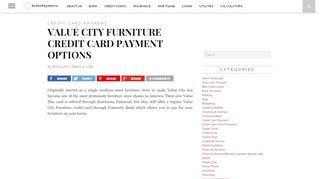 
                            6. Comenity.Net/VCF | Value City Furniture Credit Card Payment - Vcf Comenity Portal