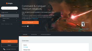 
                            6. Command & Conquer: Tiberium Alliances for PC | Origin - Tiberium Portal