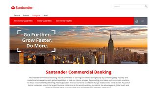 
                            6. Commercial Homepage | Santander Bank - Santander Offshore Portal
