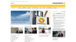 Commerzbank AG - Commerzbank Homepage - Commerzbank Privatkunden Online Banking Portal
