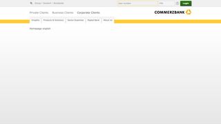 
                            8. Commerzbank Corporate Banking portal - Commerzbank - Cb Portal